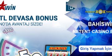 Bahiswin Netent Casino Bonusu 1000 TL oldu