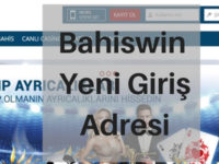 Bahiswin Yeni Giriş Adresi